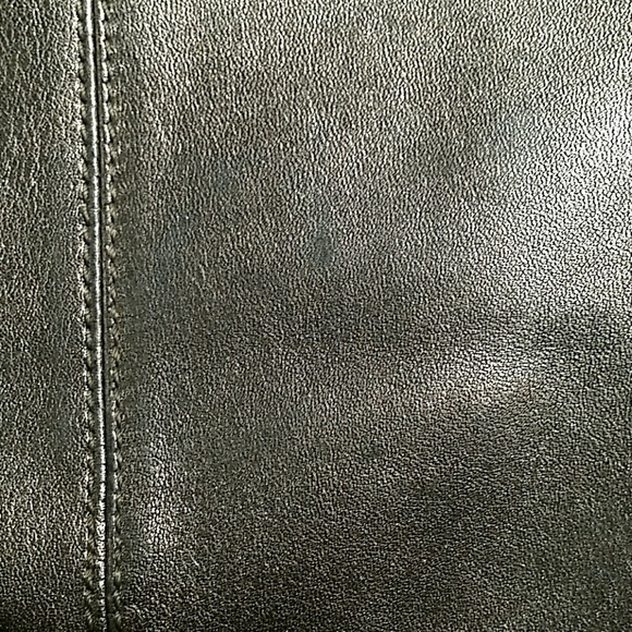 Coach large pewter leather satchel - Picture 4 of 8